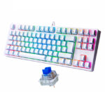 Teclado Mecánico VSG Alnitak TKL 80% Blanco blue