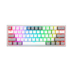 Teclado Mecánico Redragon 60% Fizz Pro Wireless White/gray