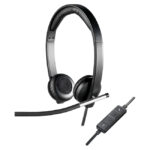 Audifono Logitech B2B H650E Usb stereo Negro Call Center