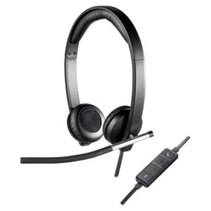 Audifono Logitech B2B H650E Usb stereo Negro Call Center