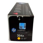 Toner HP 204A CF512A Amarillo Original para Laserjet M154 M180 M181