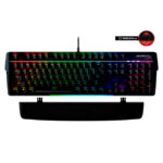 Hyperx Alloy Mkw100 Teclado Mecanico 100% + reposa muñeca - Red Inglés