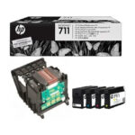 Kit Cabezal + 4 Tintas Hp 711 Original C1q10a T120 T520