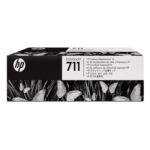 Kit Cabezal + 4 Tintas Hp 711 Original C1q10a T120 T520 - Imagen 2