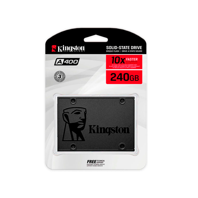 Disco Sólido Ssd 240gb Kingston Interno