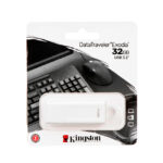 Memoria  USB Kingston 32GB DataTraveler USB 3.2 Gen 1 Blanco