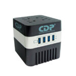 Estabilizador RU-AVR604I CDP 4 Tomas + 4 Puertos Usb 600VA/300W