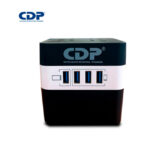 Estabilizador RU-AVR604I CDP 4 Tomas + 4 Puertos Usb 600VA/300W - Imagen 4