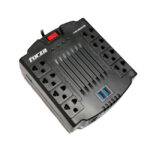 Estabilizador Forza 1200VA FVR-1202USB 600W 8 Tomas 220V - Imagen 2