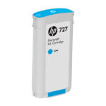 Tinta Plotter HP 727 Cian 130ml (B3P19A) Original - Imagen 2