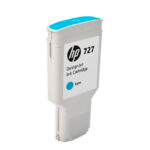 Tinta Plotter HP 727 Cian 300ml (F9J76A) Original - Imagen 2