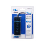 Hub 4 Puertos Usb 3.0 5gbps 30 Cm Indicador Led Super Speed