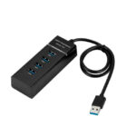 Hub 4 Puertos Usb 3.0 5gbps 30 Cm Indicador Led Super Speed - Imagen 2