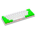 Teclado mecánico T-Dagger ARENA BROWN 60% TGK321 - verde blanco - Imagen 3