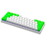 Teclado mecánico T-Dagger ARENA BROWN 60% TGK321 - verde blanco - Imagen 5