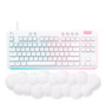 teclado Mecánico logitech G713 TKL aurora Colección - Blanco - Imagen 3