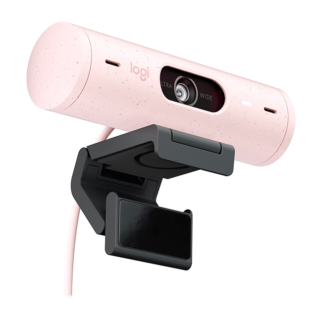 Webcam Logitech Brio 500 Full HD 1080p Rosa