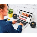 Parlante Creative Pebble 2.0 Negro 2.0 USB Para Escritorio - Imagen 4