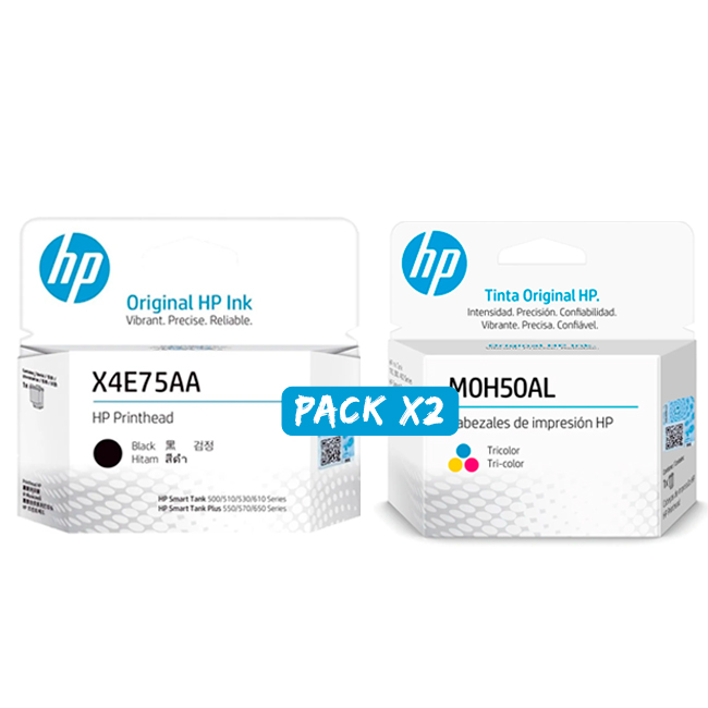 Kit Cabezal Hp SmartTank Negro + Tricolor Hp Smart Tank 515 530 615 533