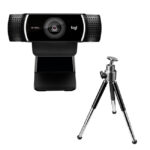 Camara Logitech C922 +Tripode Webcam Para Streaming