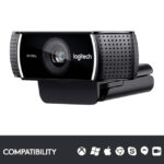 Camara Logitech C922 +Tripode Webcam Para Streaming - Imagen 4