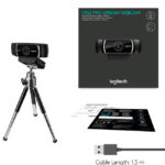 Camara Logitech C922 +Tripode Webcam Para Streaming - Imagen 3