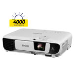 Proyector Epson PowerLite W52+ 4,000 Lúmenes inalámbrico