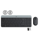 Kit Logitech MK470 Slim Teclado Y Mouse - Negro