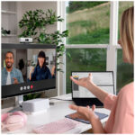 Webcam Logitech Brio 500 Blanco Full HD 1080p - Imagen 2