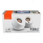 Parlante Creative Pebble Blanco 2.0 Para escritorio