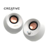 Parlante Creative Pebble 2.0 Blanco 2.0 USB Para Escritorio - Imagen 4