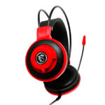 Audifono Msi Gamer Ds501 rojo con microfono onmidirecional - Imagen 5