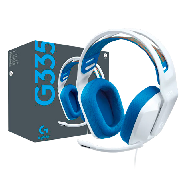 Audífono-Gamer-Logitech-G335--Blanco