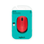 Mouse Logitech M170 Rojo Inalambrico - Imagen 2