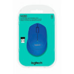 Mouse Logitech M280 Azul Ergonomico Wireless - Imagen 2