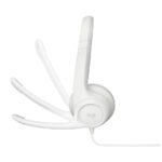 Audifono Logitech H390 USB Cancelación de ruido - Blanco - Imagen 3