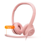 Audifono Logitech H390 USB Cancelación de ruido - Rosa
