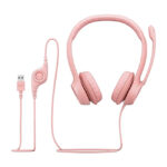 Audifono Logitech H390 USB Cancelación de ruido - Rosa - Imagen 2