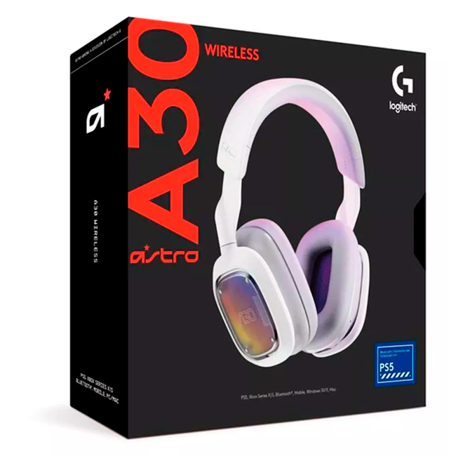 Audifono Astro A30 White Wireless Gamer For Ps5/xbox/pc/mac
