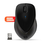 Mouse Inalambrico HP Comfort Grip USB Agarre Cómodo - Negro