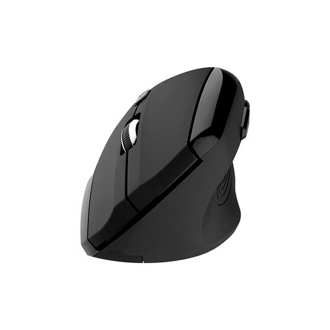 Mouse Vertical KMW-390 Inalambrico Klip Xtreme Usb - Negro