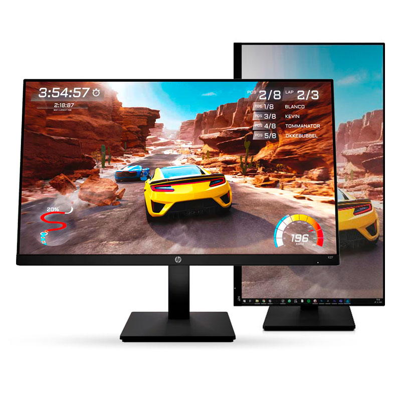 Monitor HP Gaming X27 FHD 165hz 1ms de 27 Negro
