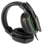 Audífono T-dagger Eiger T-rgh208 para gamig Luz Verde negro - Imagen 3