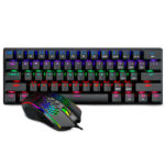 Combo T-Dagger T-TGS008-BR NEGRO T-TGK321 + T-TGM310 - Imagen 2