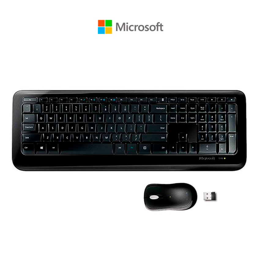 Teclado + Mouse Microsoft Wireless Desktop 850 Inalámbrico
