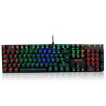 teclado Mitra K551 redragon Rgb Color Negro Switch Red
