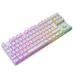 Teclado T-Dagger Bora T-TGK315 QWERTY Red español blanco - Imagen 5