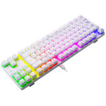 Teclado T-Dagger Bora T-TGK315 QWERTY Red español blanco - Imagen 4