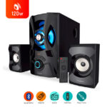 Parlante Creative E2900 SBS 2.1 Bluetooth 120W de RMS Negro