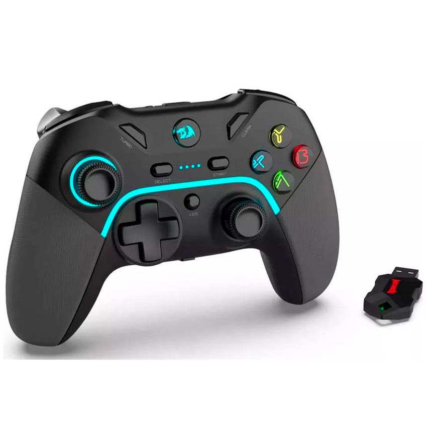 Gamepad Redragon Harrow Pro Wireless G808pro Color Negro